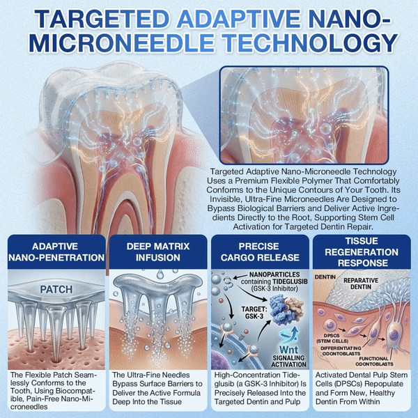 𝐆𝐥𝐢𝐦𝐦𝐞𝐫𝐥𝐲® 🦷𝐓𝐢𝐝𝐞𝐠𝐥𝐮𝐬𝐢𝐛 𝐓𝐨𝐨𝐭𝐡 & 𝐆𝐮𝐦 𝐑𝐞𝐩𝐚𝐢𝐫 𝐌𝐢𝐜𝐫𝐨𝐧𝐞𝐞𝐝𝐥𝐞 𝐏𝐚𝐭𝐜𝐡  | 𝐀𝐝𝐯𝐚𝐧𝐜𝐞𝐝 𝐒𝐭𝐞𝐦-𝐂𝐞𝐥𝐥 𝐀𝐜𝐭𝐢𝐯𝐚𝐭𝐢𝐨𝐧 𝐓𝐞𝐞𝐭𝐡 𝐒𝐭𝐫𝐢𝐩𝐬(𝐑𝐞𝐛𝐮𝐢𝐥𝐝 𝐄𝐧𝐚𝐦𝐞𝐥 & 𝐃𝐞𝐧𝐭𝐢𝐧 • 𝐒𝐭𝐫𝐞𝐧𝐠𝐭𝐡𝐞𝐧 𝐆𝐮𝐦𝐬 • 𝐄𝐫𝐚𝐝𝐢𝐜𝐚𝐭𝐞 𝐓𝐚𝐫𝐭𝐚𝐫 & 𝐎𝐝𝐨𝐫 • 𝐒𝐭𝐨𝐩 𝐓𝐨𝐨𝐭𝐡 𝐒𝐞𝐧𝐬𝐢𝐭𝐢𝐯𝐢𝐭𝐲)💎